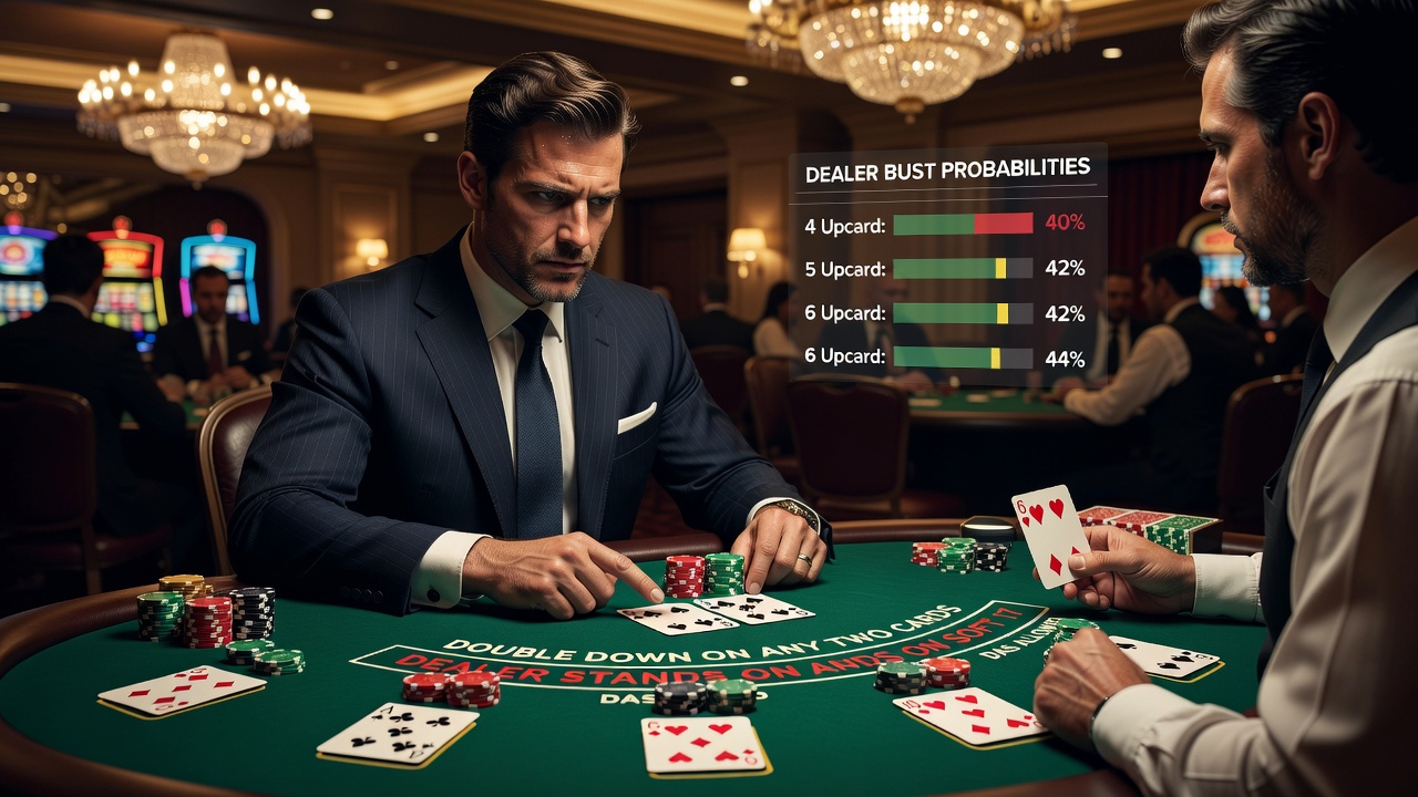 Double Down Strategy in Blackjack: Rules, Odds, and When to Double (Using Common House Variations)