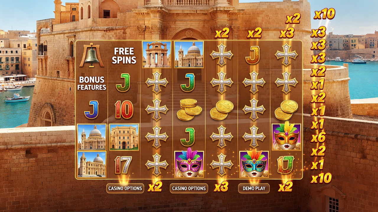Valletta Megaways Slot: Free Spins, Bonus Features, Casino Options, and Demo Play