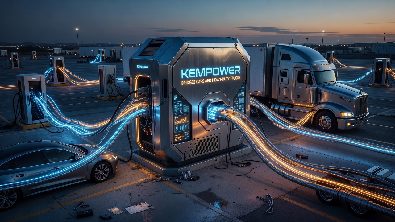 Kempower's New Charger Bridges Cars and Heavy-Duty Trucks